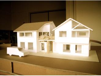 i家づくりの流れ　基本設計　模型